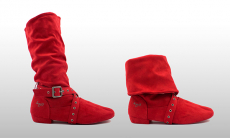 SwayD Urban Step, rot, Tanzstiefel